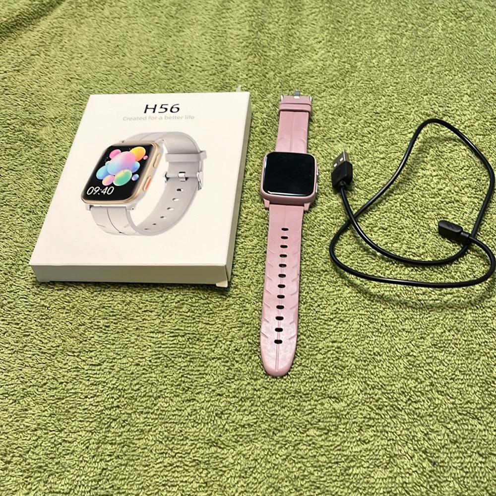 Smart watch.  Fitness and health tracker.